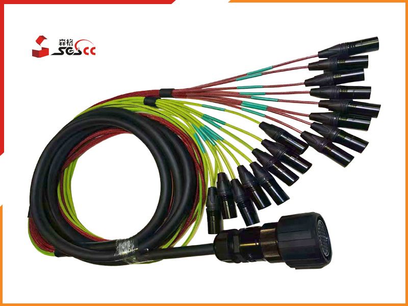 多信道音频信号-扇尾电缆